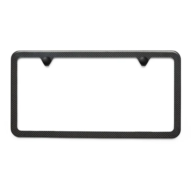 Camisasca Best Real Carbon Fiber Slimline License P(001)