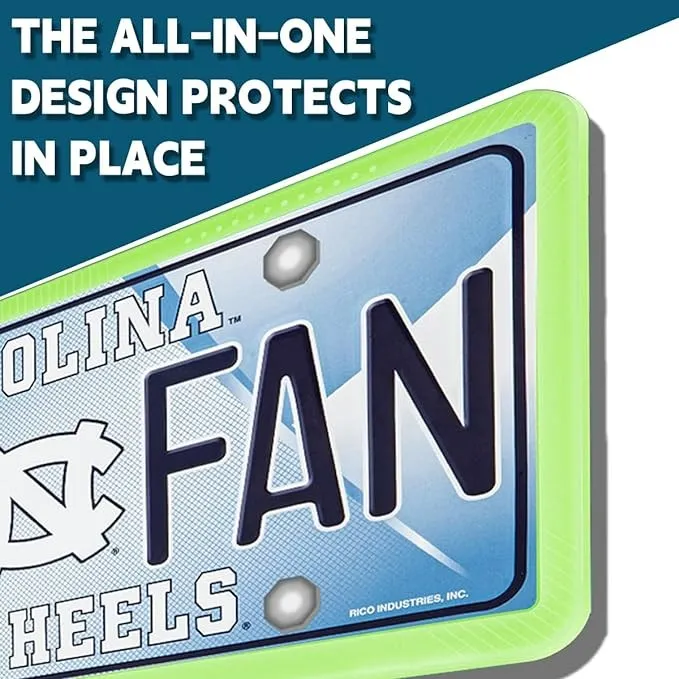 Car Front Back Silicone License Plate Frame