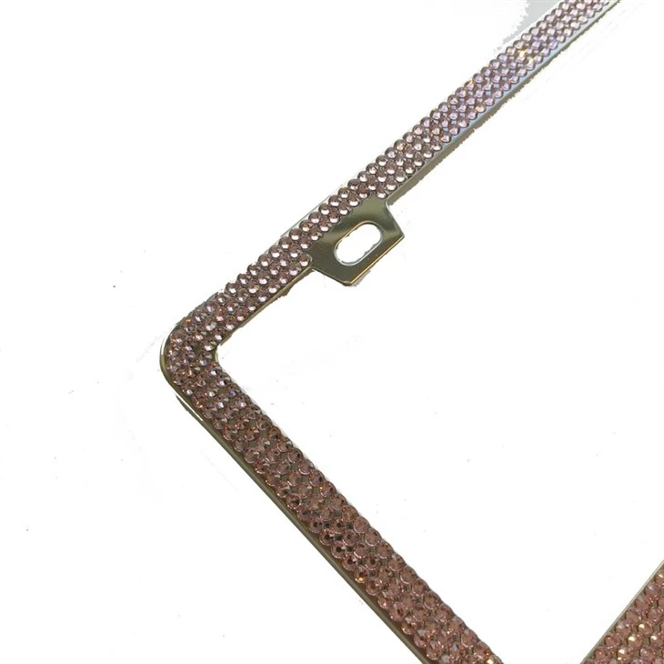 Sparkly Diamond Rhinestone Car Plate Holder high quality