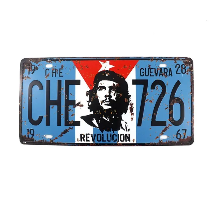 Targa riflettente per auto